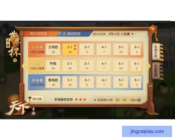 2026世界杯竞猜游戏全攻略 快来挑战你的足球预测智慧